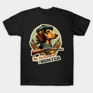 Hunter Dachshund T-Shirt